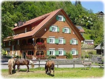 Hotel Gasthaus Schaefle Bürserberg Eksteriør billede