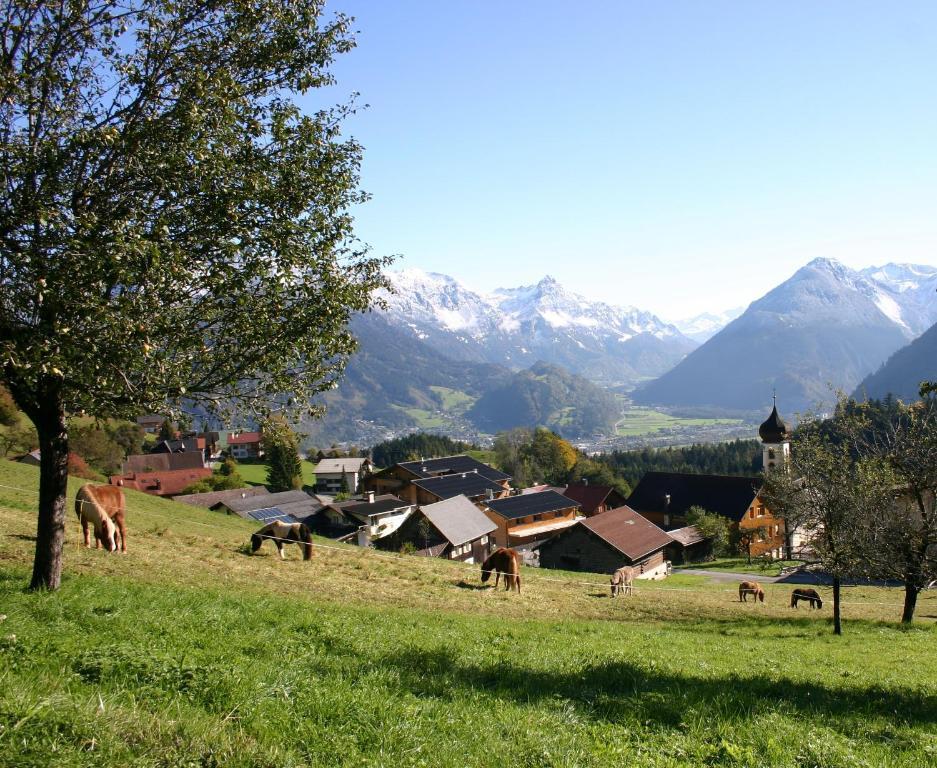 Hotel Gasthaus Schaefle Bürserberg Eksteriør billede